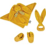 Mon premier coffret de naissance ocre (3 pices)