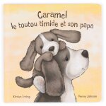 Livre caramel le toutou timide et son papa