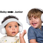 Protection auditive b�b� - junior blanc