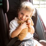 Protection pour ceinture de s�curit� teddy