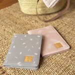 Prot�ge carnet de sant� blocks taupe