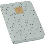 Protge carnet de sant casual menthe florale