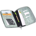 Prot�ge carnet de sant� casual menthe florale