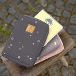 Prot�ge carnet de sant� casual universe anthracite