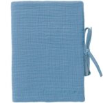 Protge carnet de sant gaze pierre bleue