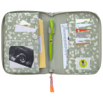 Prot�ge carnet de sant� leo kaki clair