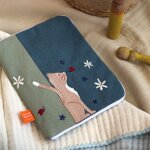 Prot�ge carnet de sant� moit moit chat (personnalisable)