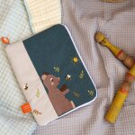 Prot�ge carnet de sant� moit moit ours (personnalisable)