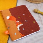 Prot�ge carnet de sant� moit moit renard (personnalisable)