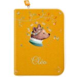 Protège carnet de santé ours aux fleurs (personnalisable) Protège carnet de santé ours aux fleurs (personnalisable)