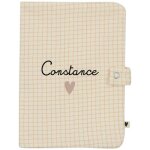 Protège carnet de santé petits carreaux (personnalisable) Protège carnet de santé petits carreaux (personnalisable)