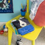 Prot�ge carnet de sant� puce et pilou (personnalisable)