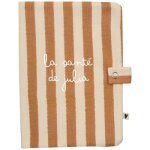 Protège carnet de santé rayures larges (personnalisable) Protège carnet de santé rayures larges (personnalisable)