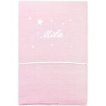 Protge carnet de sant rose (personnalisable)