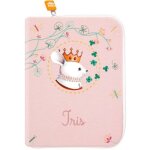 Protège carnet de santé souris couronne (personnalisable) Protège carnet de santé souris couronne (personnalisable)