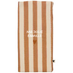 Prot�ge livret de famille rayures larges (personnalisable)