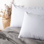 Prot�ge oreiller imperm�able en coton bio (35 x 45 cm)