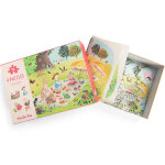 Lot de 4 mini puzzles des saisons la grande famille (4 x 12 pi�ces)