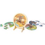 Puzzle en bois avec chevalet les 4 saisons (56 pi�ces)