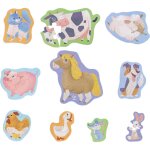 Set de puzzles les animaux de la ferme