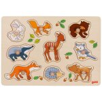 Puzzle � encastrer animaux de la f�ret