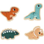 Lot de 4 puzzles �volutifs dino (14 pi�ces)