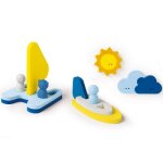 Puzzle de bain 3d bateau mettre les voiles