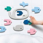 Puzzle de bain baleine