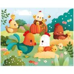 Puzzle bienvenue  la basse - cour (20 pices)