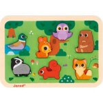 Puzzle en bois chunky la forêt (8 pièces) Puzzle en bois chunky la forêt (8 pièces)