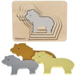 Puzzle en bois lion (6 pièces) Puzzle en bois lion (6 pièces)