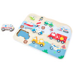 Puzzle � boutons v�hicules de secours
