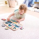 Puzzle � boutons v�hicules de secours