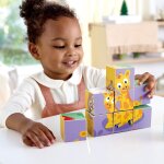 Puzzle cube animaux de la jungle