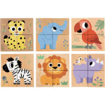 Puzzle cubes wild & co (4 cubes)