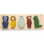 Puzzle  encastrement en bois animaux