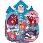 Puzzle  encastrement happy forest (6 pices)