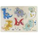 Puzzle  encastrer dinos (7 pices)