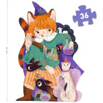 Puzzle g�ant pio le magicien (36 pcs et 1 miniature)