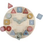 Puzzle horloge en bois little goose