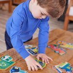 Puzzle let's begin v�hicules (10 puzzles de 2 pi�ces)