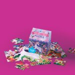 Puzzle maison le ch�teau des licornes (24 pi�ces)