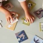 Puzzles maman et ses b�b�s animaux de la ferme