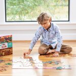 Puzzle le monde des dinosaures (48 pi�ces)
