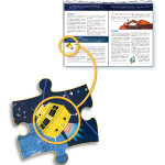 Puzzle d'observation avec livret l'espace (200 pi�ces)