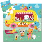 Puzzle silhouettes le glacier (16 pices)