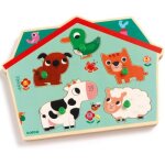 Puzzle sonore ouaf woof (5 pices)