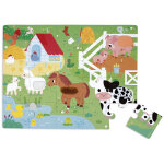 Puzzle tactile ferme (20 pi�ces)