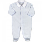 Pyjama en velours bleu sophie la girafe (3 mois)