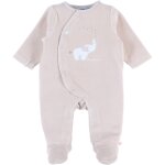 Pyjama velours beige bali, moka & snow (d�s la naissance)